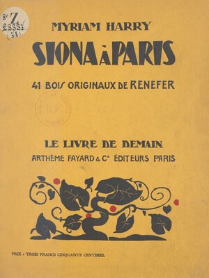 cover image of Siona à Paris